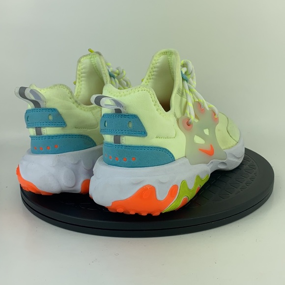 Nike React Presto 'Barley Volt' Athletic Running Shoes BQ4002-700 Youth Size 7Y - Picture 5 of 11